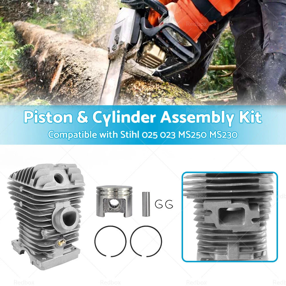 Piston & Cylinder Assembly Kit 42.5mm for Stihl 025 023 MS250 MS230