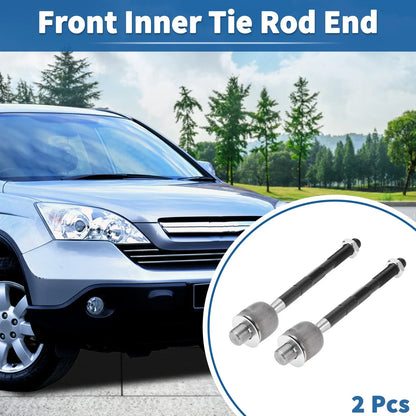 2 x Front Inner Tie Rod End Links for Honda Pilot & Acura MDX (2003-2015)