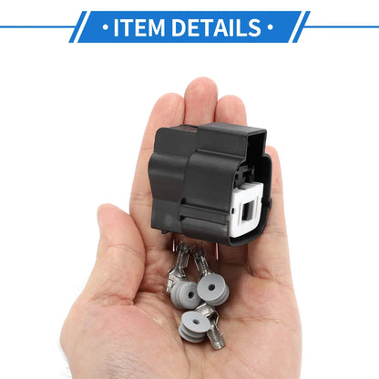 3 Pin Radiator Cooling Fan Connector Plug for Hyundai - 1 Set