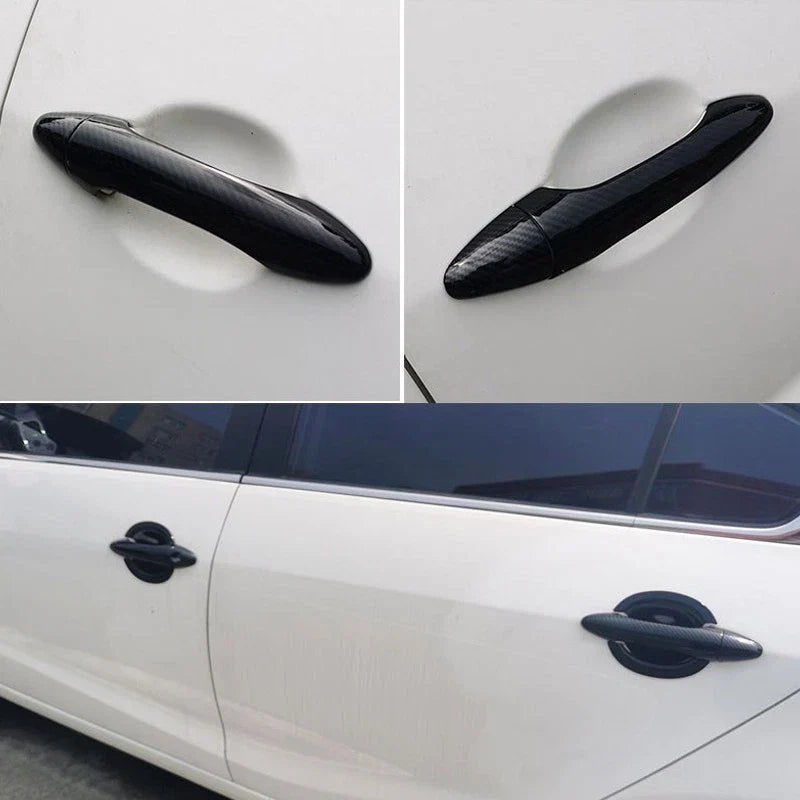 Carbon Fiber Door Handle Trims for Kia Forte K3 (2013-2015)