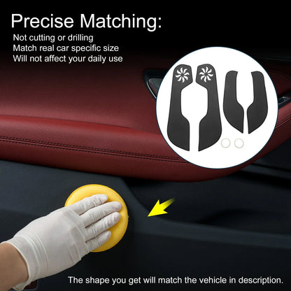 Car Door Anti Kick Pad Protector for Honda Civic 10th Gen (2016-2019) 1 Set