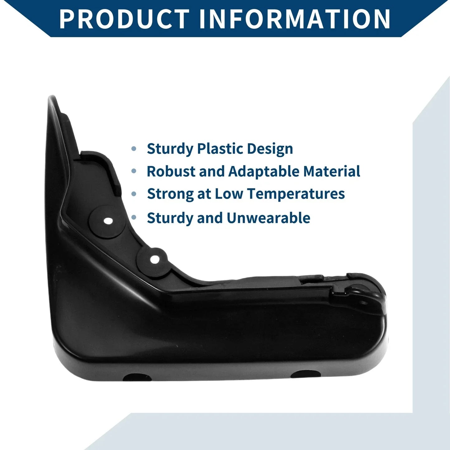 Mud Flaps Splash Guards Set for Mercedes-Benz E Class (2008-2013)