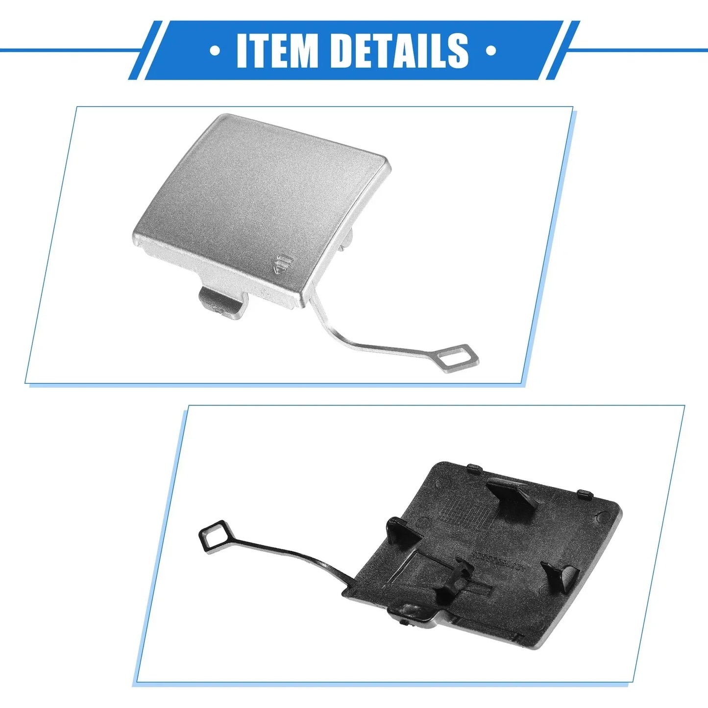 Rear Bumper Tow Hook Eye Hole Cover for Mercedes-Benz R350 (2011-2012)