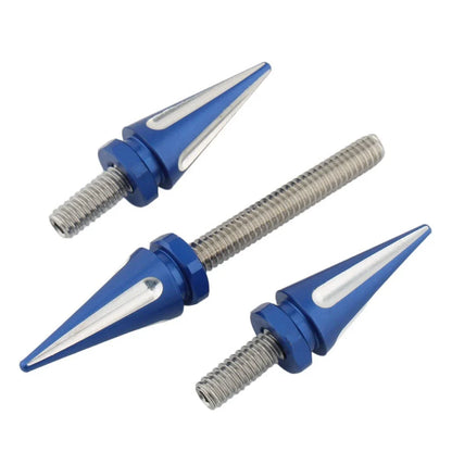3 x Windshield Trim Screws for Harley Electra Glide 2014-2023 Blue
