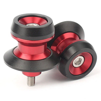 Swingarm Sliders Spools for Yamaha YZF R3 R25 FZ1 FZ6 - RED (2015-2023)