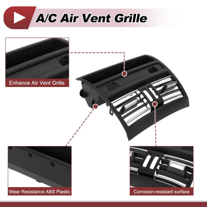 Rear Center Console Air Outlet Vent Grille for BMW 520i (2011-2016)