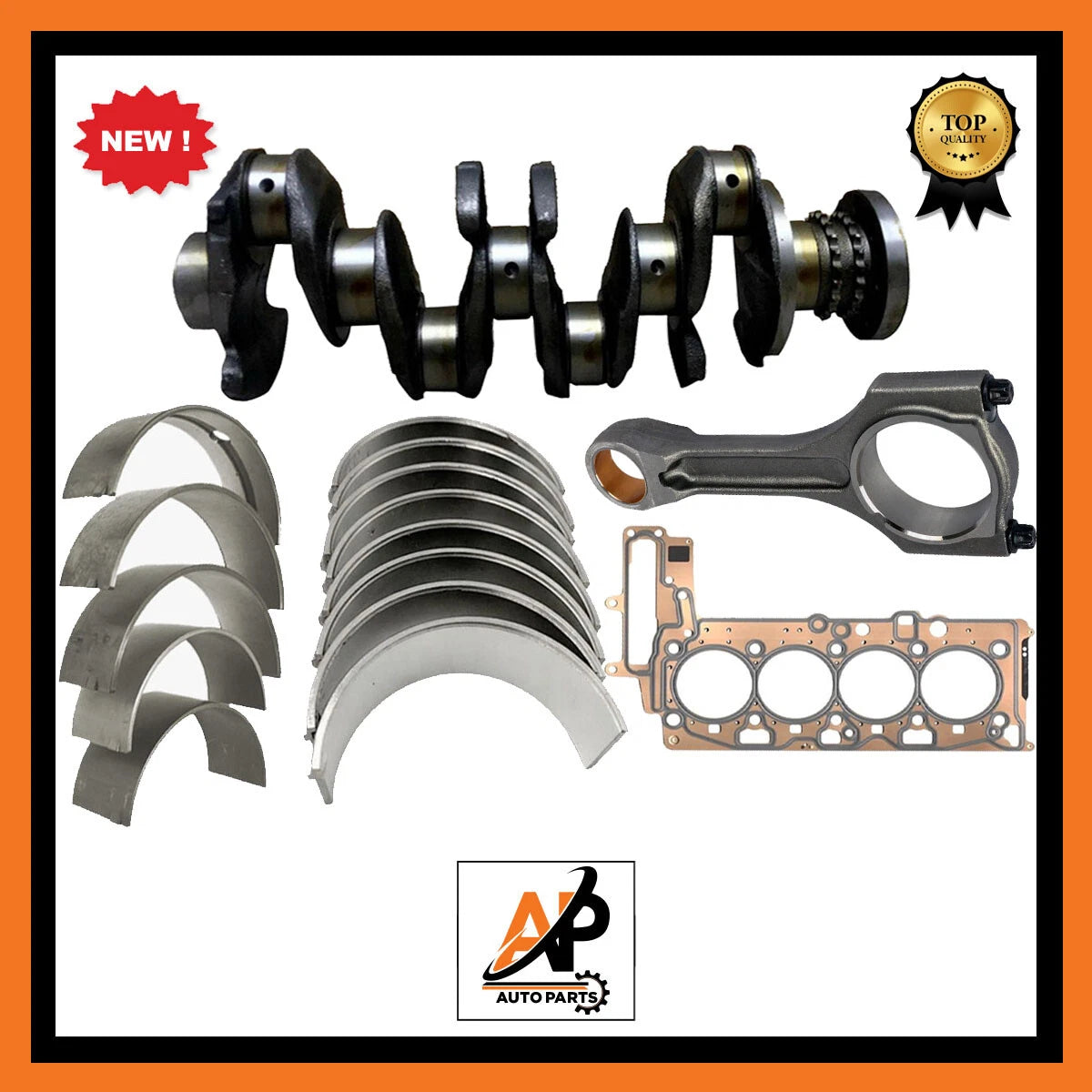 Engine Crankshaft Rebuild Kit for BMW 2 Series 3 Series 5 Series N47 2.0D (2009–2016)