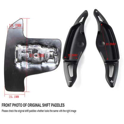 Steering Wheel Paddle Shifters for Hyundai Genesis G70 Sonata Tucson (2021-23)