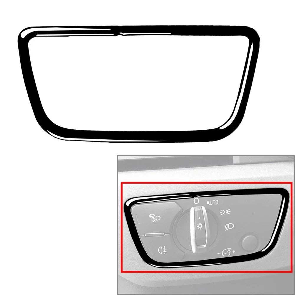 Headlight Switch Button Cover Trim for Audi A4 A5 S4 RS4 Q5 Q7 SQ5 (2016-2023)
