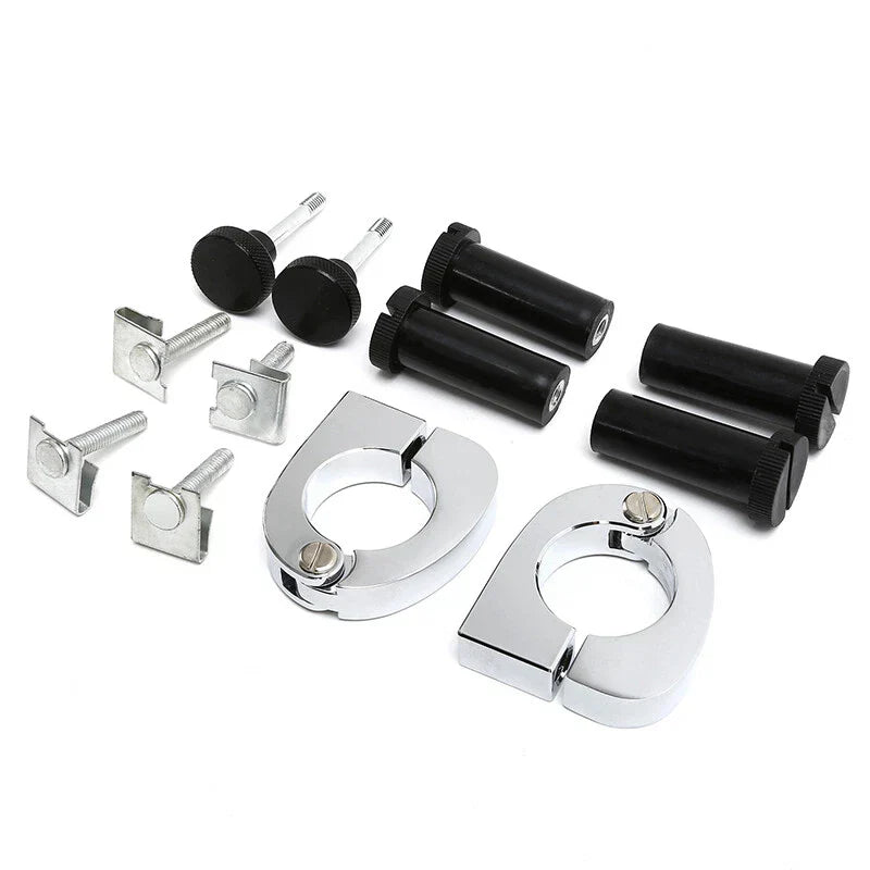 Vented Fairing Mounting Hardware Clamps for Harley Road King (1983-2013)