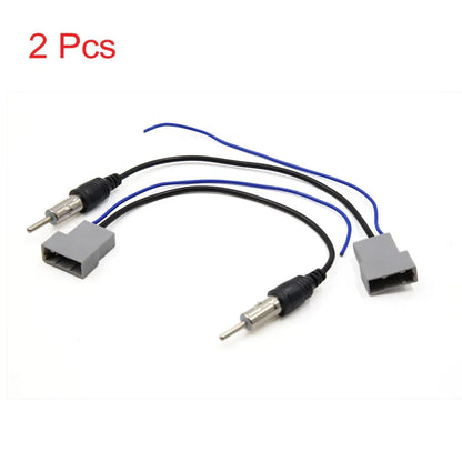 2 x FM Radio Stereo Connector Antenna Adapters for Honda