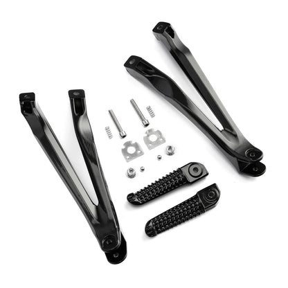 Black Foot Pegs Bracket for Yamaha YZF-R1 (2004 - 2008)