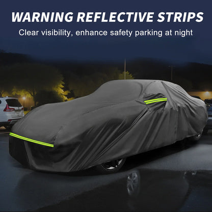 Waterproof 233D-PU Car Cover for Porsche 911 (2013-2023) with Zipper