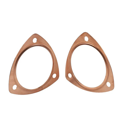 3.5" Copper Header Pipe Gaskets for Chevy SBC BBC (302-305)