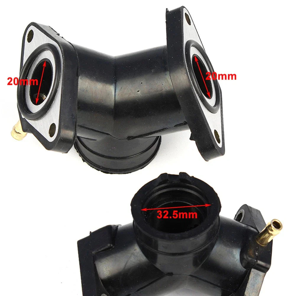 Carb Holders Intake Manifold Boots for Yamaha XV250 Virago (1995-2007)