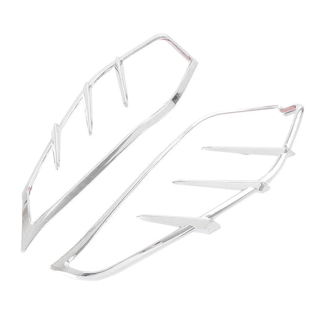 Chrome Mid-Frame Deflectors Trim for Harley Touring (2009-2016)