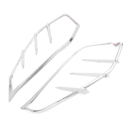 Chrome Mid-Frame Deflectors Trim for Harley Touring (2009-2016)