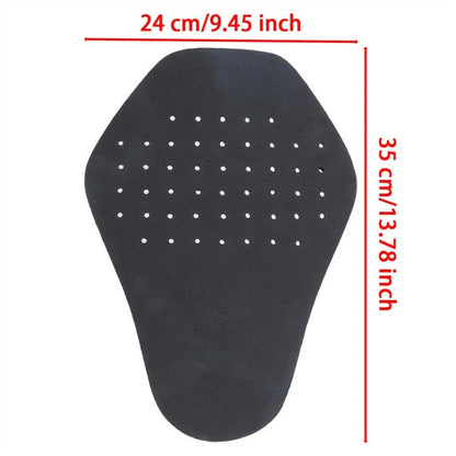 Back Protector Insert Armour Pad / 1X / Black EVA Motorcycle Jacket for Motorcycle Jacket