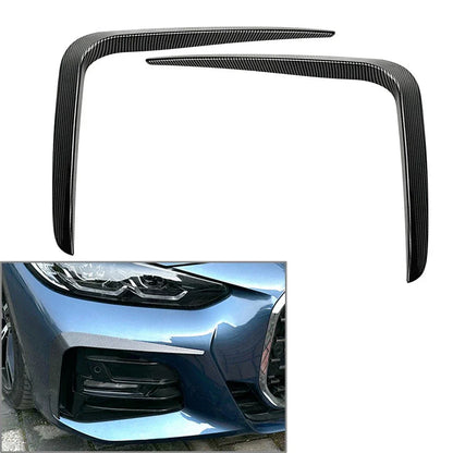 Carbon Front Bumper Lip Spoiler for BMW 4 Series G22 G23 M Sport (2020-23)