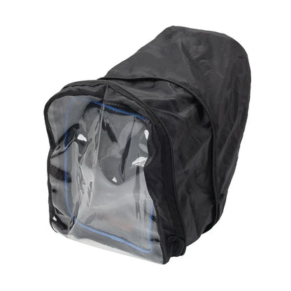 Universal Tank Bag with Strap for Harley & Honda - Black/Blue