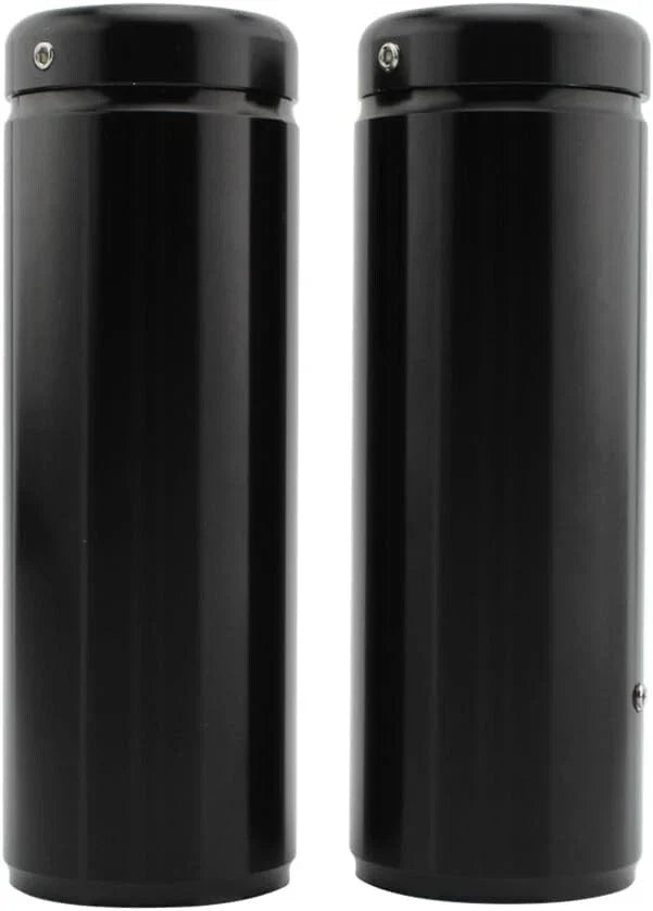 6Pcs Fork Cover Caps for Harley Street Bob FXBB (2018-2021) Black