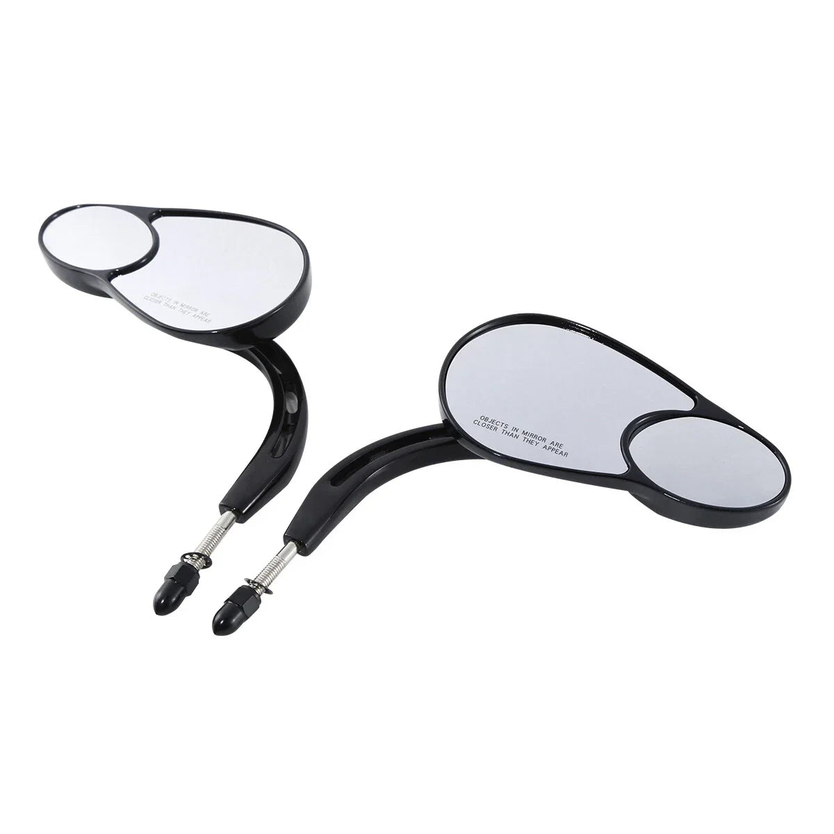 8mm Rear View Mirrors for Harley Touring Road King Tri Glide Ultra