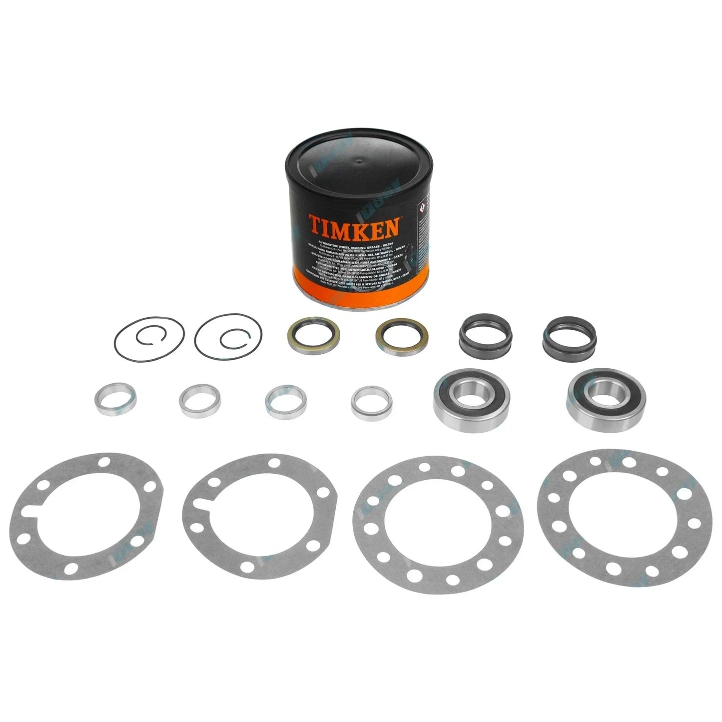 Rear Wheel Bearing Kits + Grease for Hilux GGN15 GGN25 KUN16 KUN26 (2005-2008)