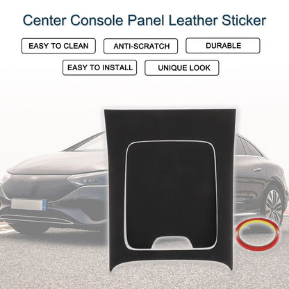 Center Console Panel Sticker for Mercedes-Benz EQE350 (2022-2024) Matte Black