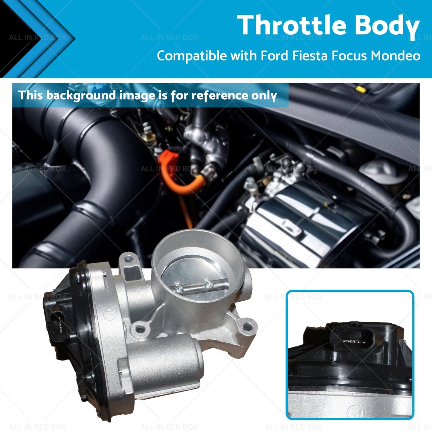 Throttle Body for Ford Fiesta, Mondeo, Focus 2.0L (2003-2012)