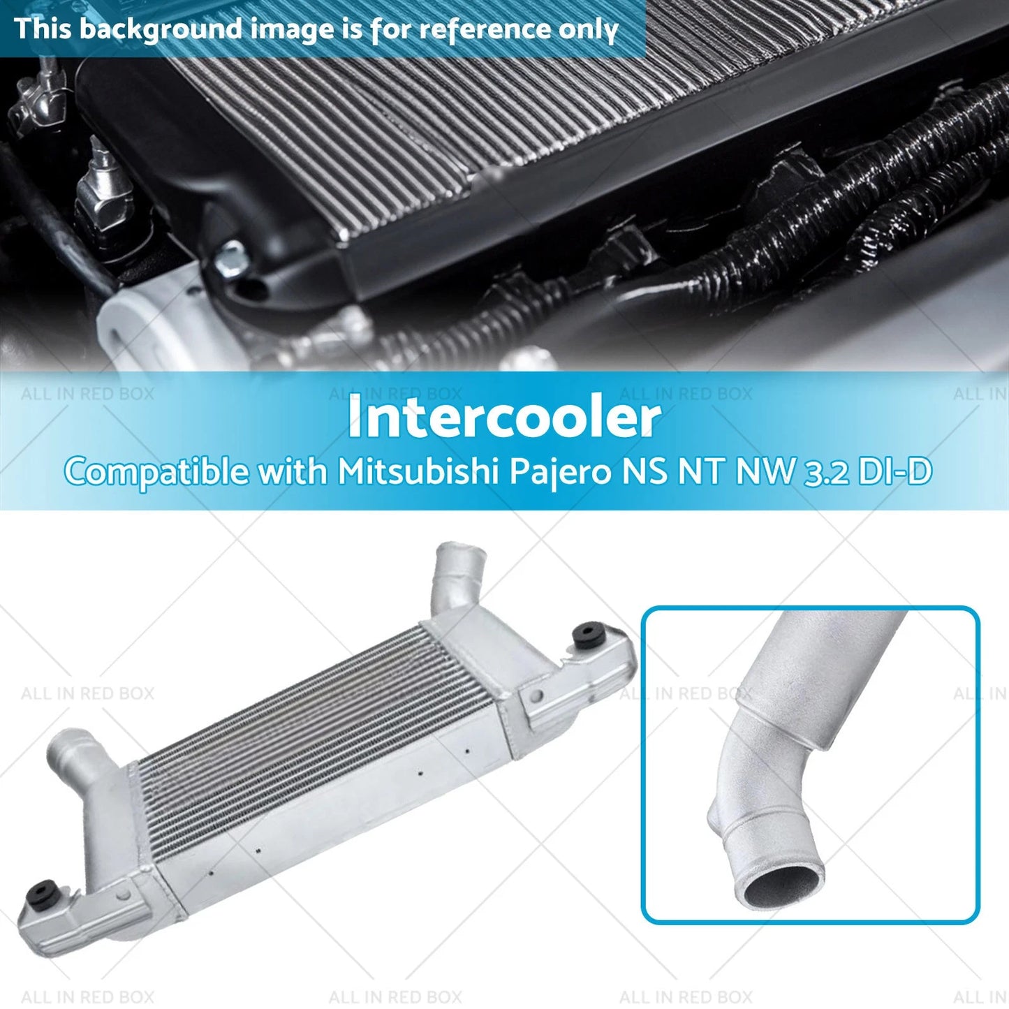 Intercooler for Mitsubishi Pajero NS NT NW 3.2 DI-D (2006-2015)