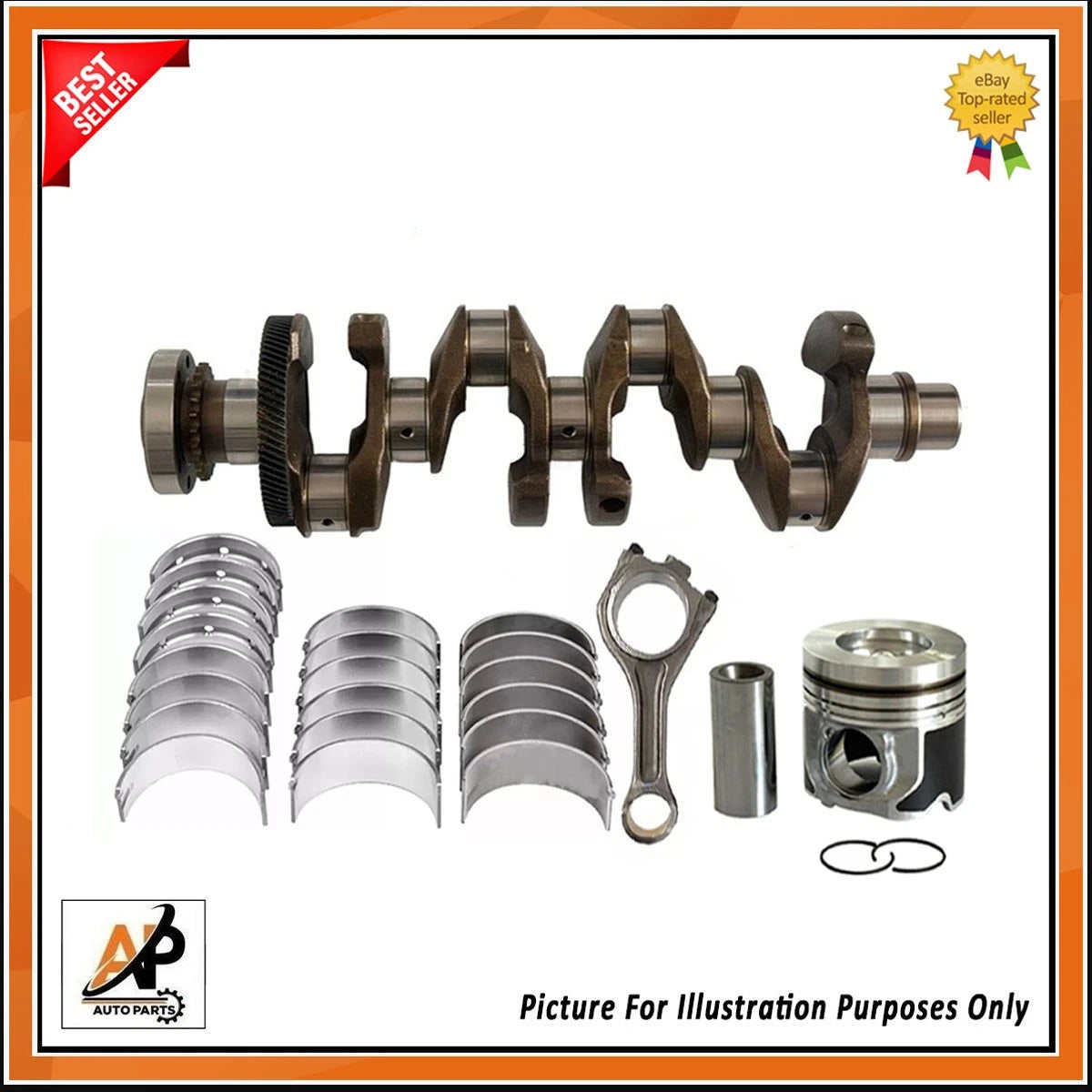 Crankshaft Rebuild Kit for Land Rover Discovery 2.0 D (204DTD) (2010–2016)