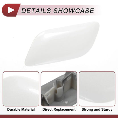 Front Left Washer Nozzle Cover for Lexus LX570 (2008-2011) - White 1 x Cap