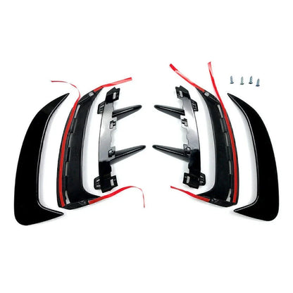 Rear Bumper Splitters for Benz A-Class W177 A200 A220 A35 (2019-2023)