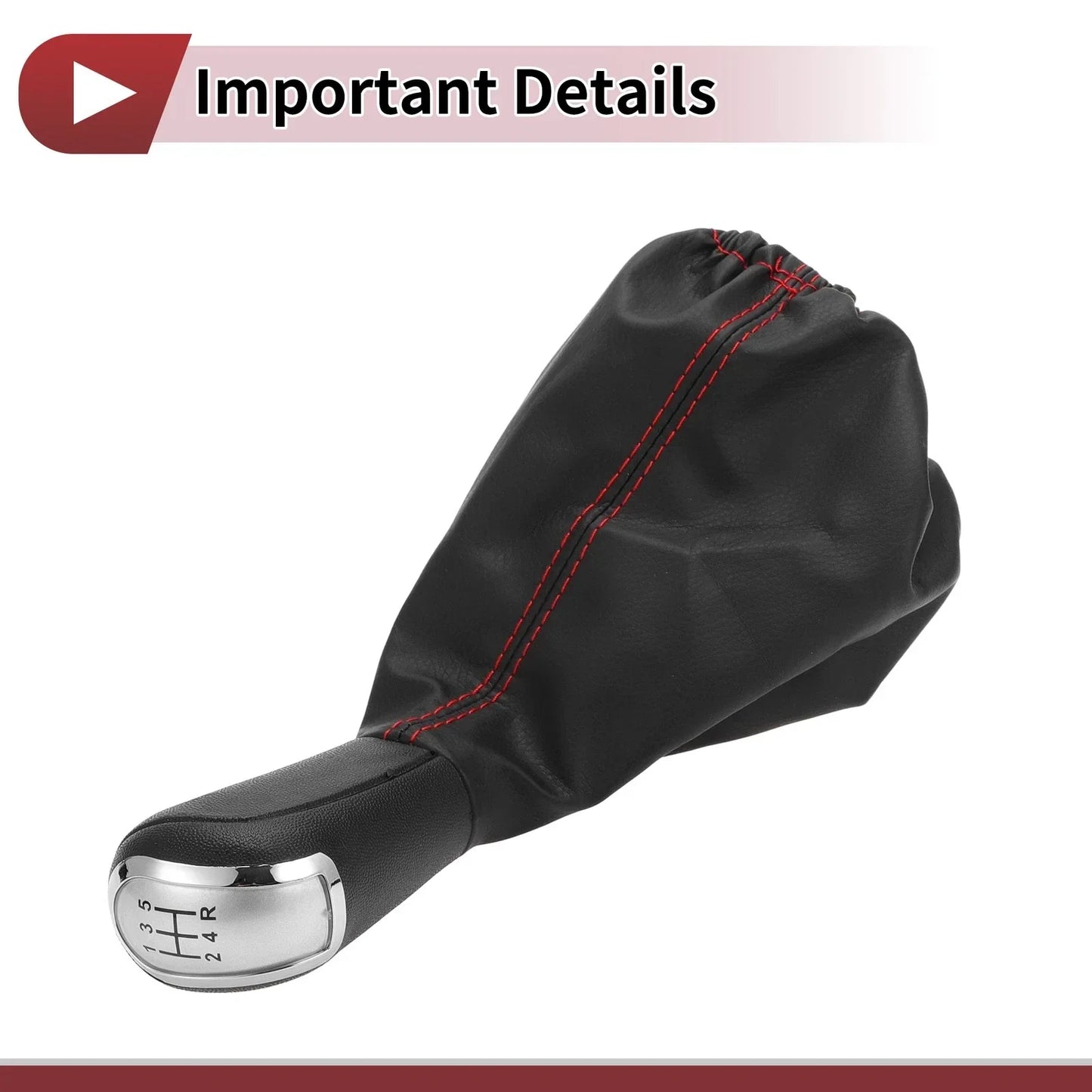 5 Speed Gear Shifter Knob & Cover for Mercedes-Benz A-Class (1997-2004)