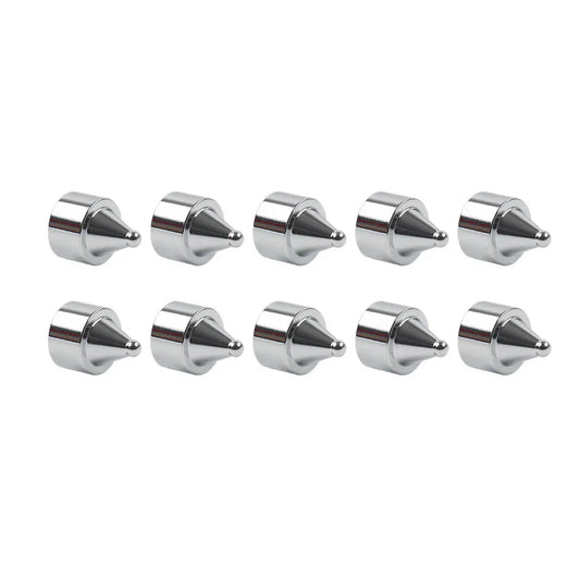 10 x Head Bolt Cover Spike Caps for Harley Road King, Dyna