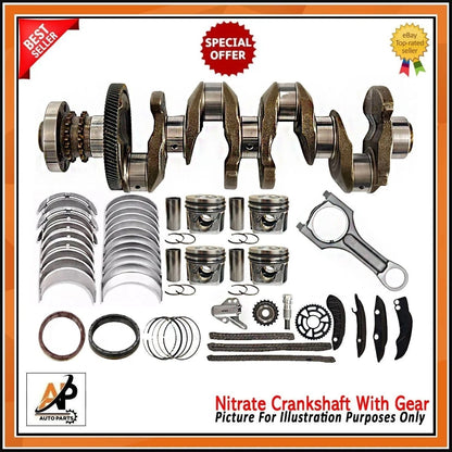 Crankshaft Rebuilt for BMW 1 2 3 4 5 Series 2.0D N47D20 (2007–2016)