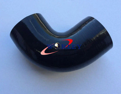 90 Degree Silicone Elbow Hose 3.5" for Turbo Intercooler - Universal Fit
