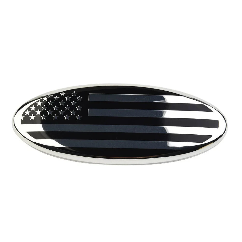 US Flag Oval Emblem Badge /239cm Front Grill Tailgate for Ford F150/F350