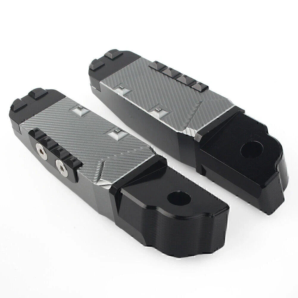 CNC Aluminum Grey Rear Passenger Foot Pegs for BMW S1000RR (2009-2023)