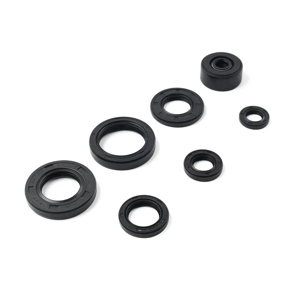 7 x Motorcycle Engine Oil Seals for Yamaha DT 125 R DT125 RE (1988-2006)