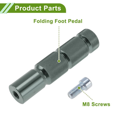 Motorcycle Foot Pegs for Honda Grom MSX125 2013-2020 Aluminum Alloy Gray