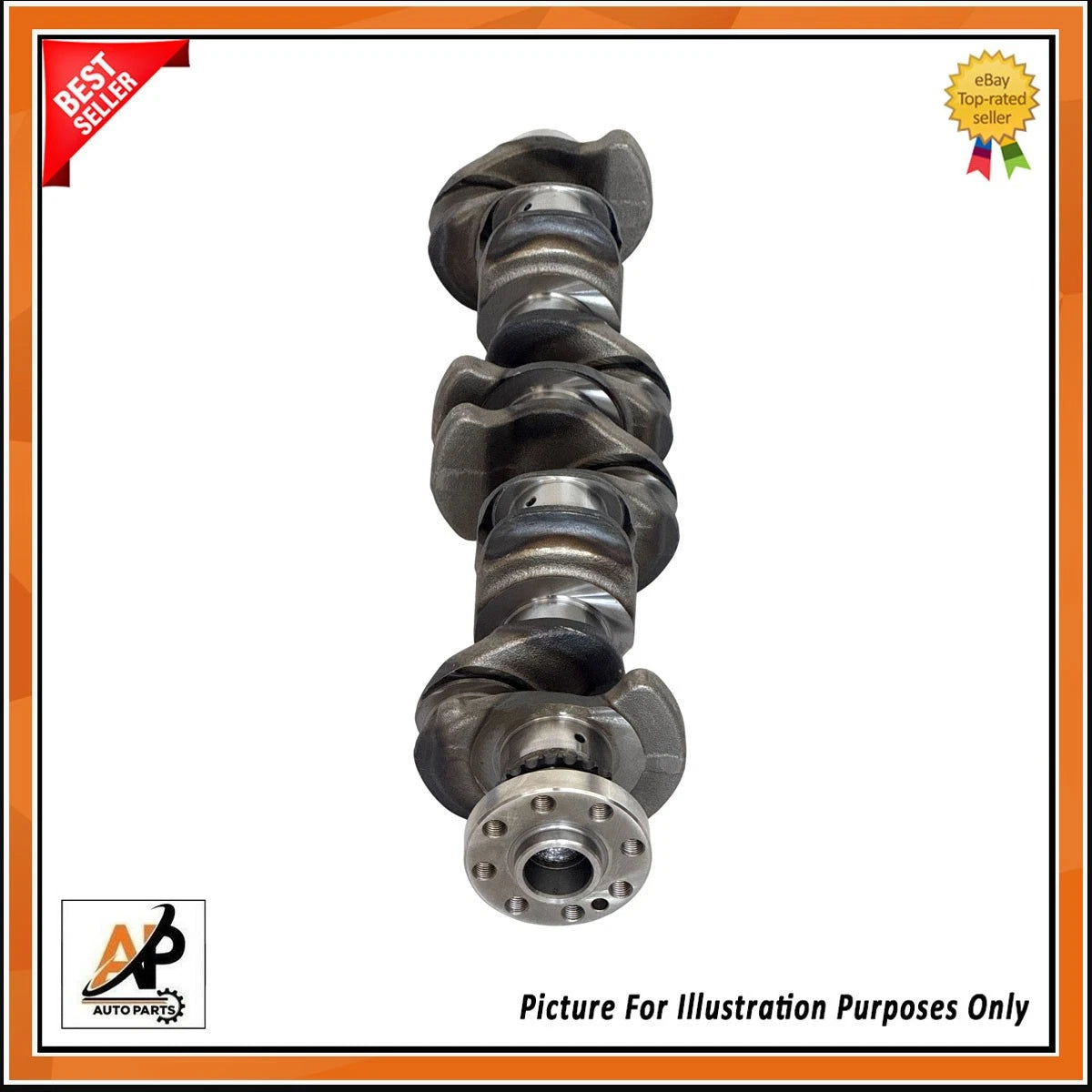 Crankshaft with Engine Rebuild Kit Replacement for BMW N57D30 (2010–2020)