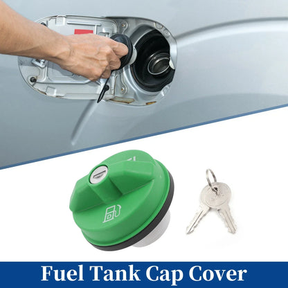Locking Gas Cap Fuel Tank Cover with Keys for Chevrolet, Dodge, Ford