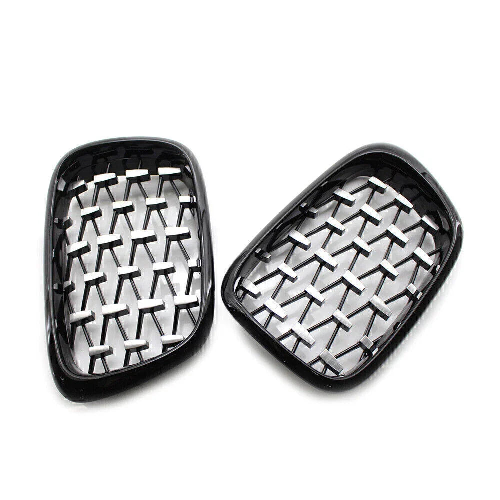Honeycombe Mesh Front Bumper Grille for BMW E39 5-Series (1999-2003)