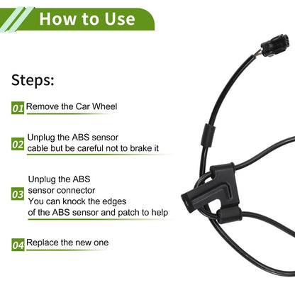 ABS Wheel Speed Sensor for Hyundai Elantra (1996-1998)