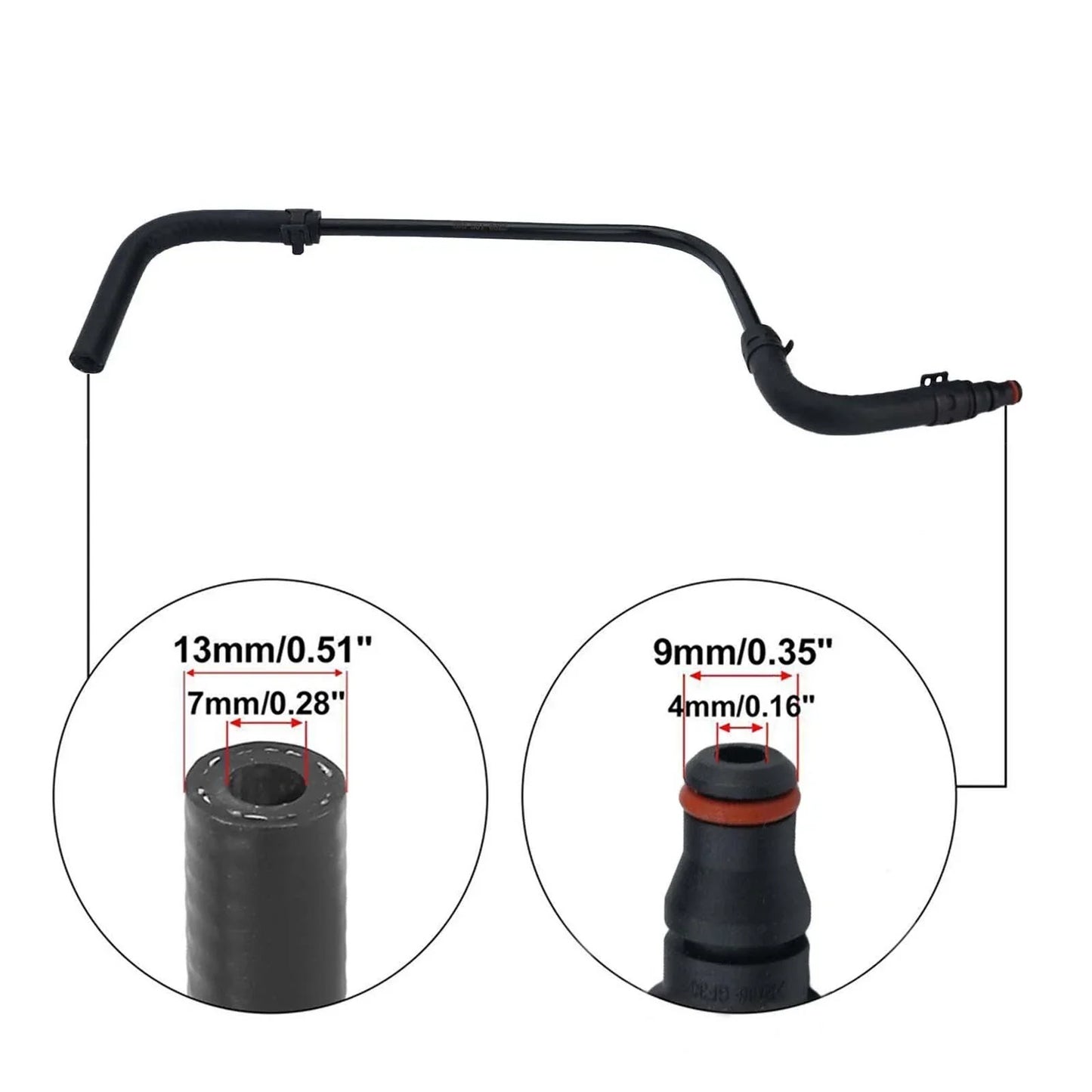 Water Hose Accessories for Benz C230 W203 1.8L (2000–2007)