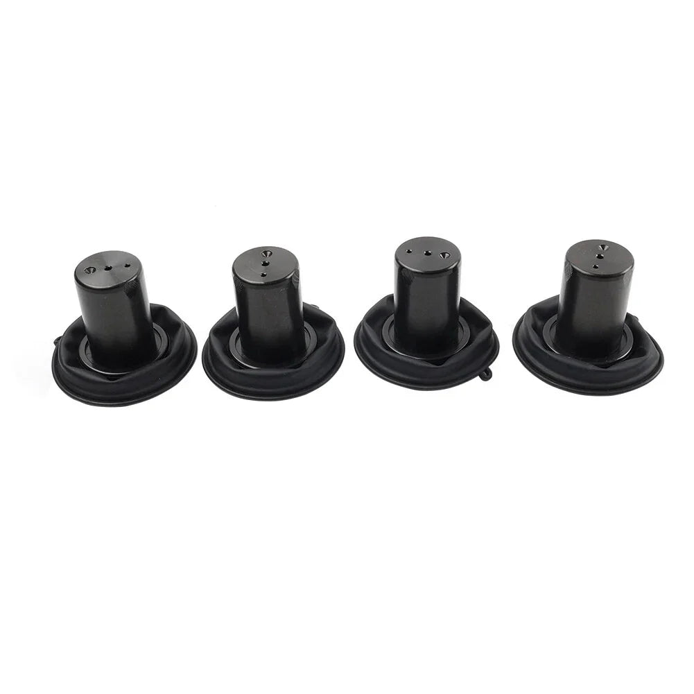 4Pcs Carburetor Vacuum Piston Diaphragms for Honda GL1200 Goldwing (1984-1987)