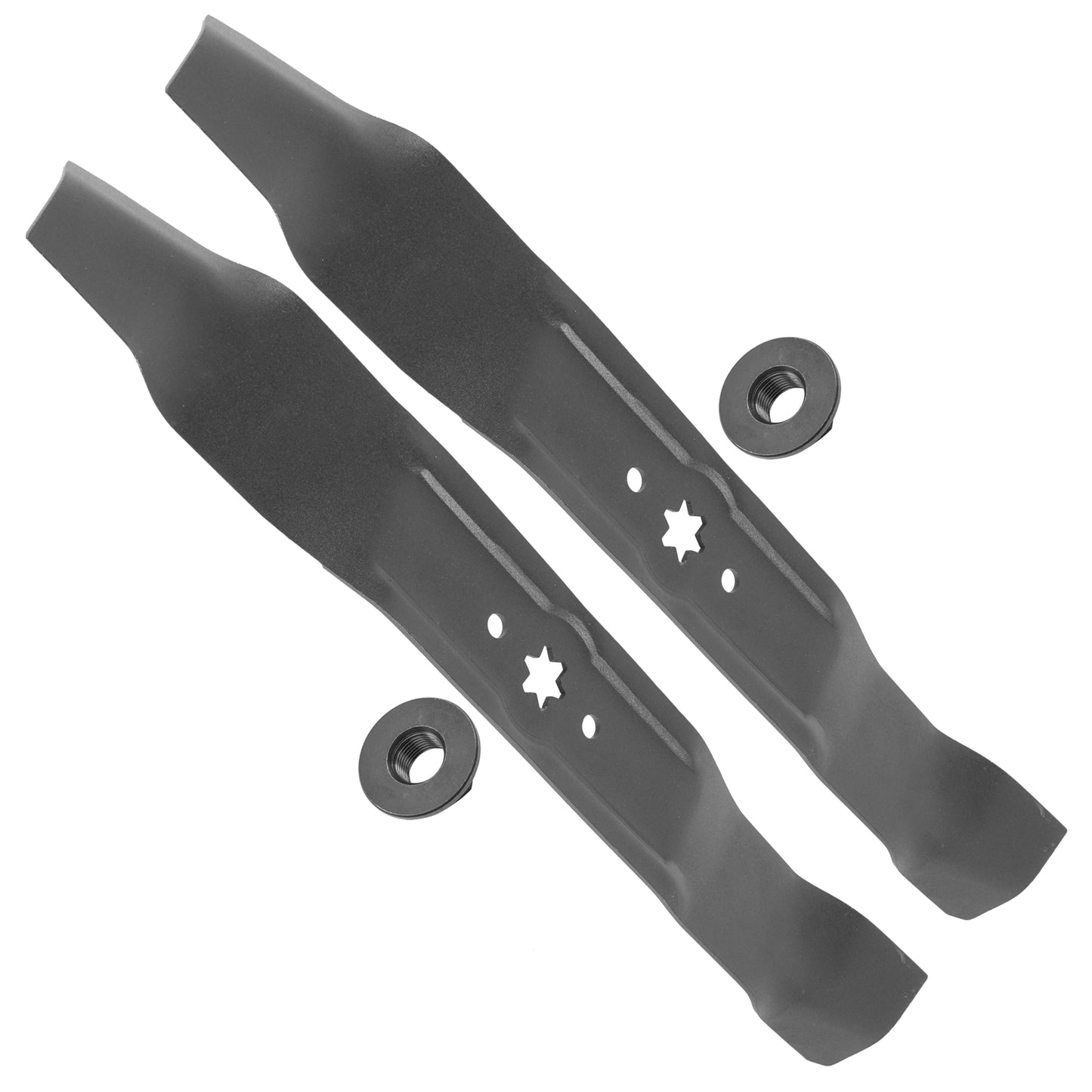 42 Inch Deck Blades with Nuts Replacement for Cub Cadet MTD (2005–2018)