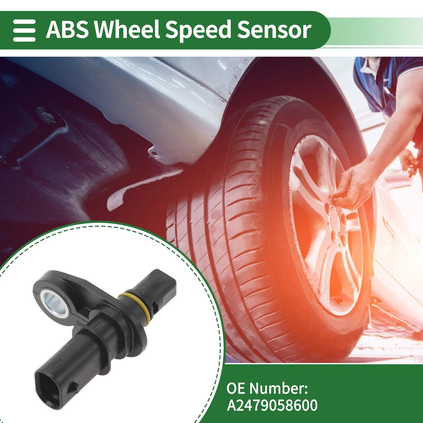 ABS Wheel Speed Sensor for Mercedes-Benz Sprinter (2010-2018)