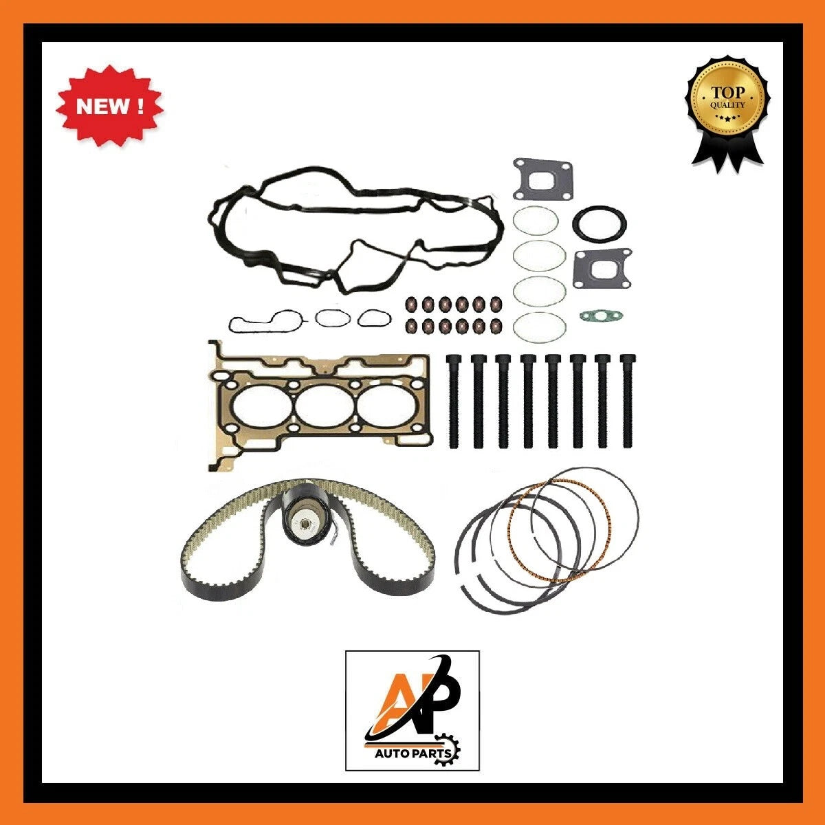 Engine Rebuild Parts Kit Replacement for Ford Fiesta VI 1.0 EcoBoost (2010–2017)